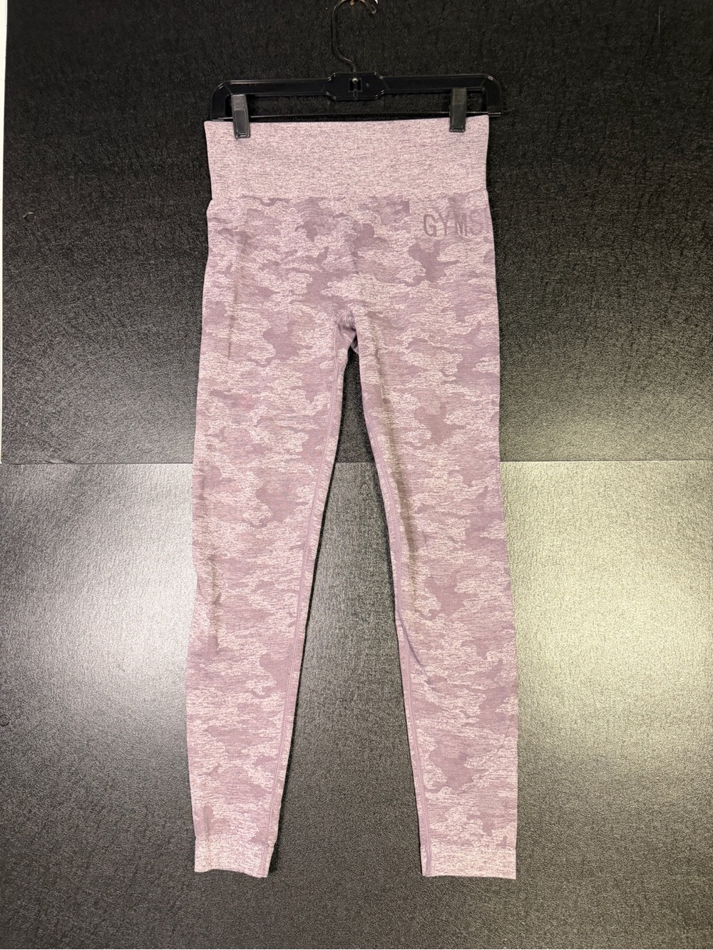 Gymshark Purple Camo Seamless Leggings